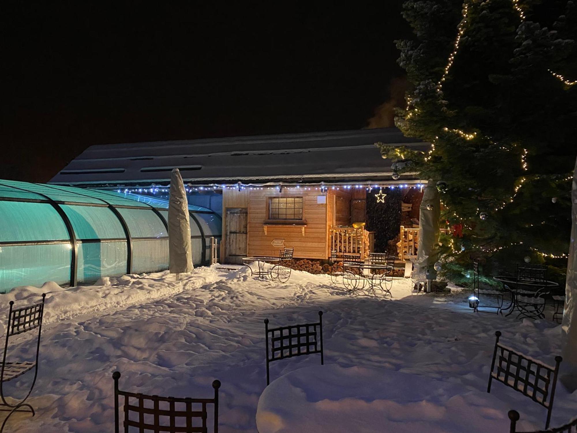 Le Chalet Des Sommets Арвьё Экстерьер фото